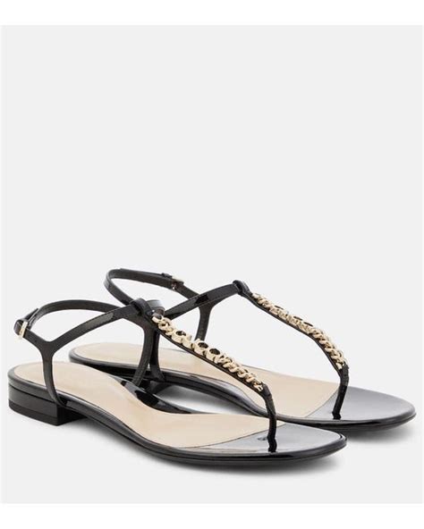 gucci areia thong wedge sandal|Gucci Signoria thong sandal in black patent leather .